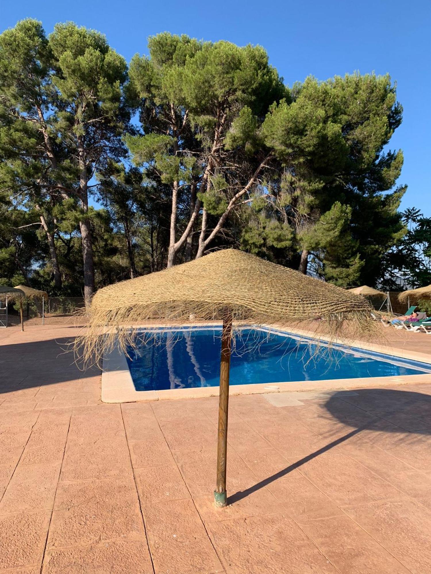 Castillo Con Piscina En Plena Sierra Calderona Segorbe Dış mekan fotoğraf